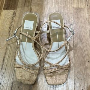 Dolce Vita Raffia Sandals